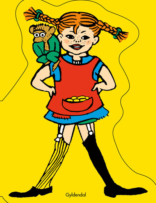 D1 Pippi Langstrømpe. Figurbog