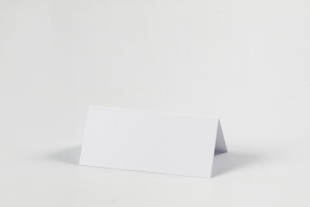 Bordkort hvid 20 stk. str. 9X4 cm 220 g