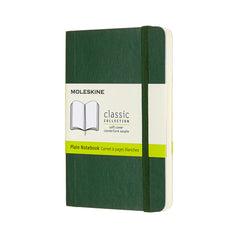 Notesbog Moleskine classic pocket soft  p myr green 9x14cm