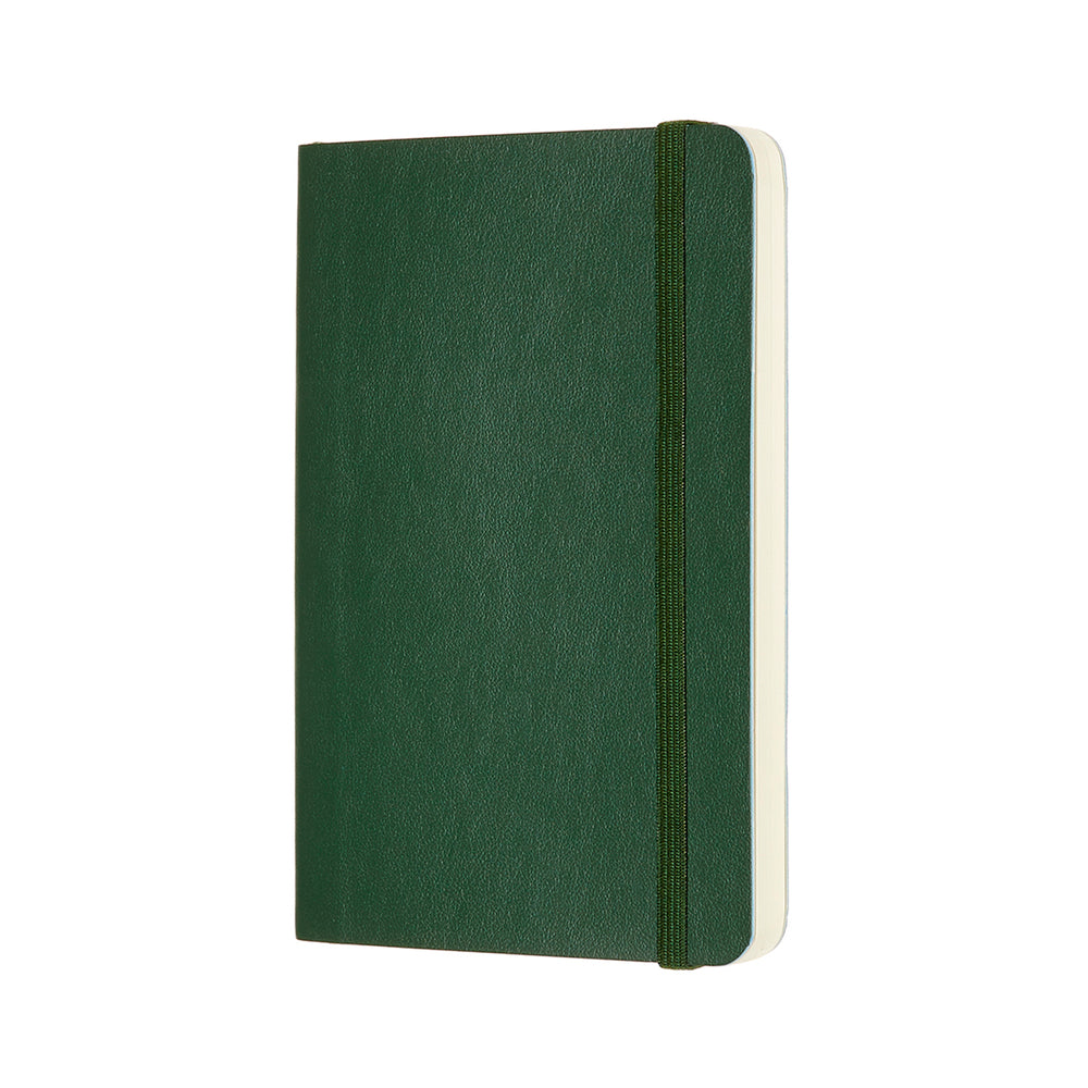 Notesbog Moleskine classic pocket soft  p myr green 9x14cm