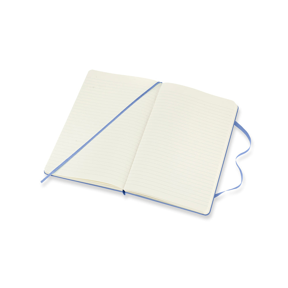 Notesbog Moleskine classic large hard r hyd.blue 13x21cm