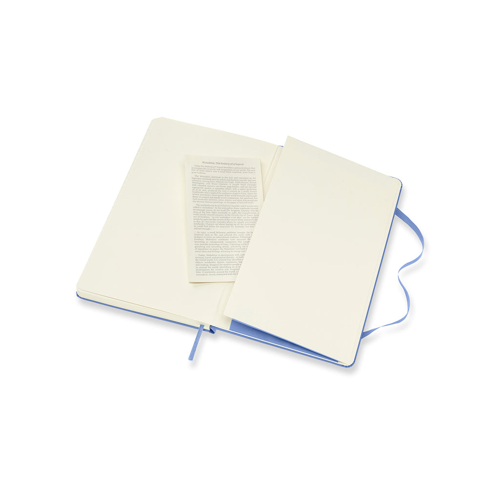 Notesbog Moleskine classic large hard r hyd.blue 13x21cm