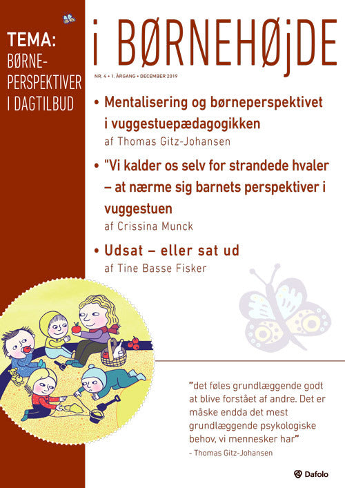 I børnehøjde Nr. 4. 1. Årgang - December 2019 (E-tidsskrift)