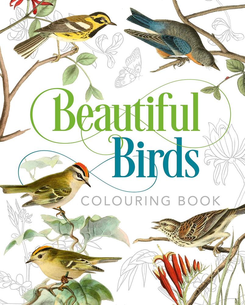 BEAUTIFUL BIRDS COLOURING BOOK