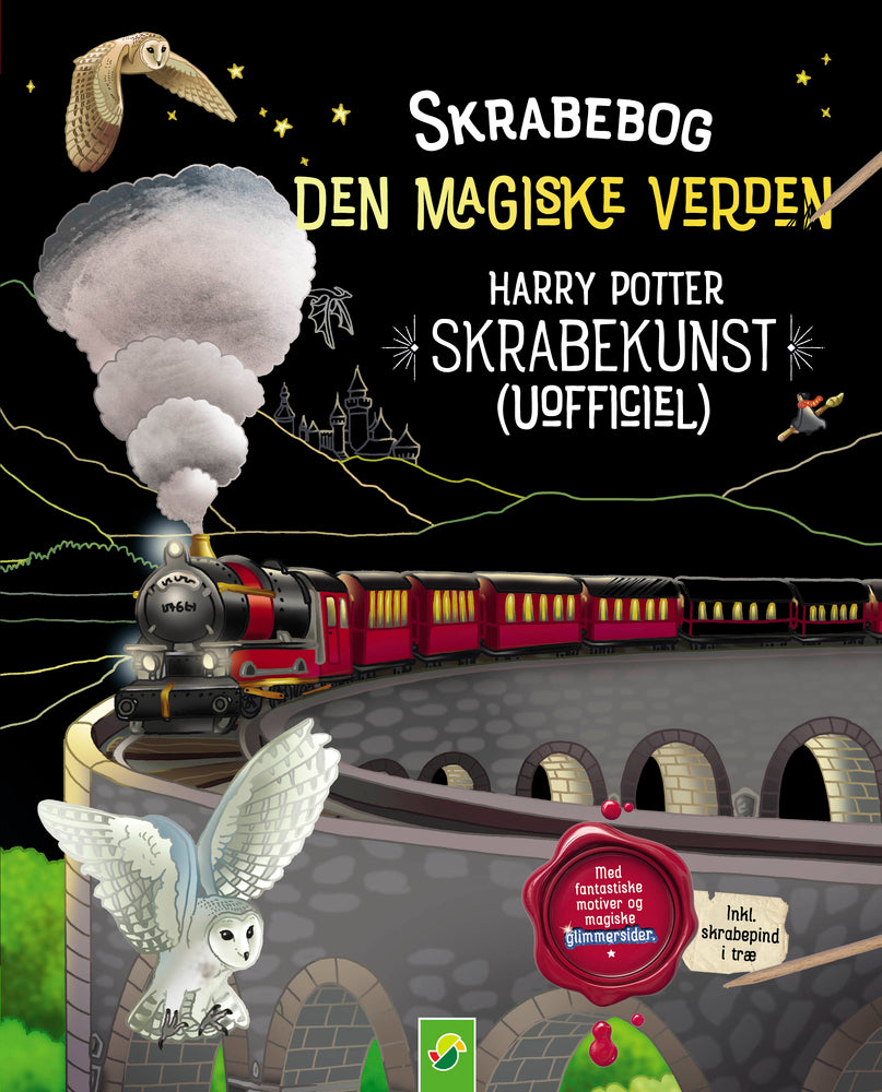 Magisk verden Harry Potter skrabekunst (uofficiel)