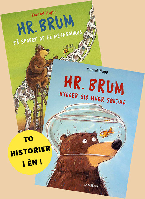 Hr. Brum på sporet af en Megasaurus og Hr. Brum hygger sig hver søndag