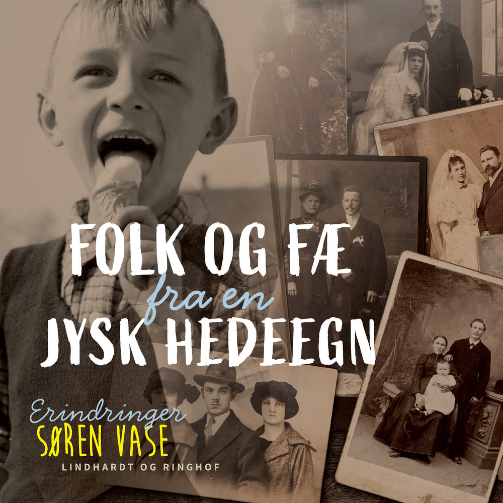 Folk og fæ fra en jysk hedeegn