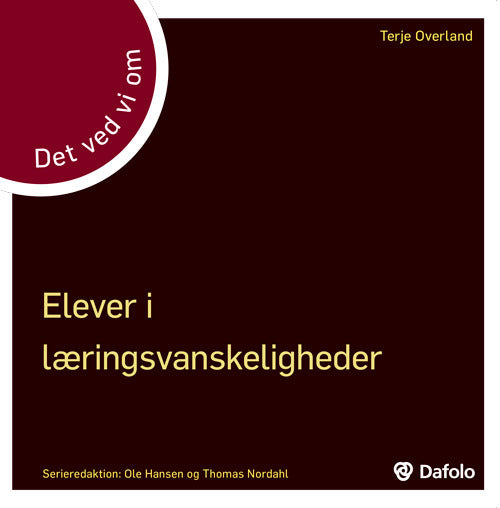 Det ved vi om - elever i læringsvanskeligheder