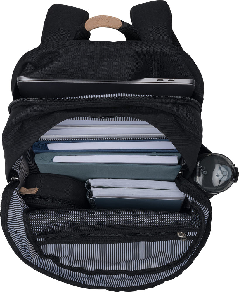 Skoletaske Beckmann City Dusty Black 28L