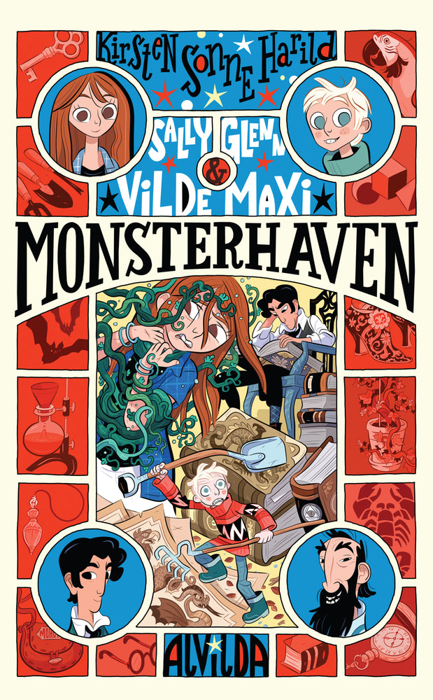 Sally, Glenn og vilde Maxi 3: Monsterhaven