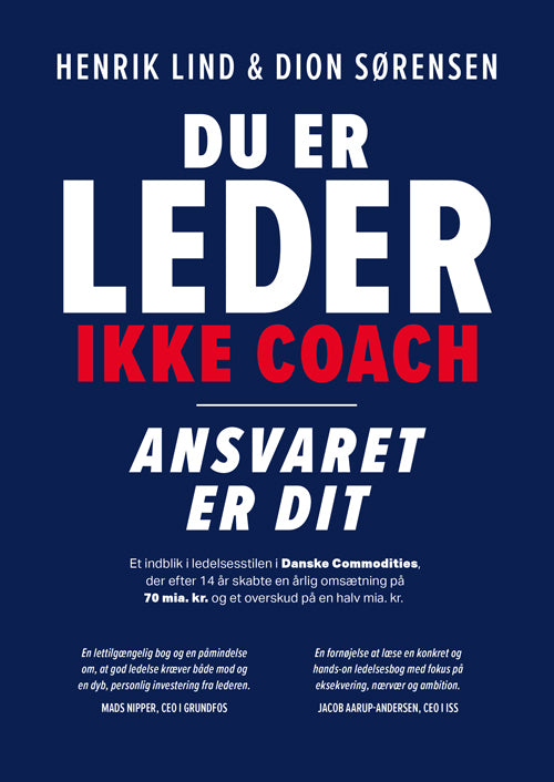 Du er leder ikke coach.