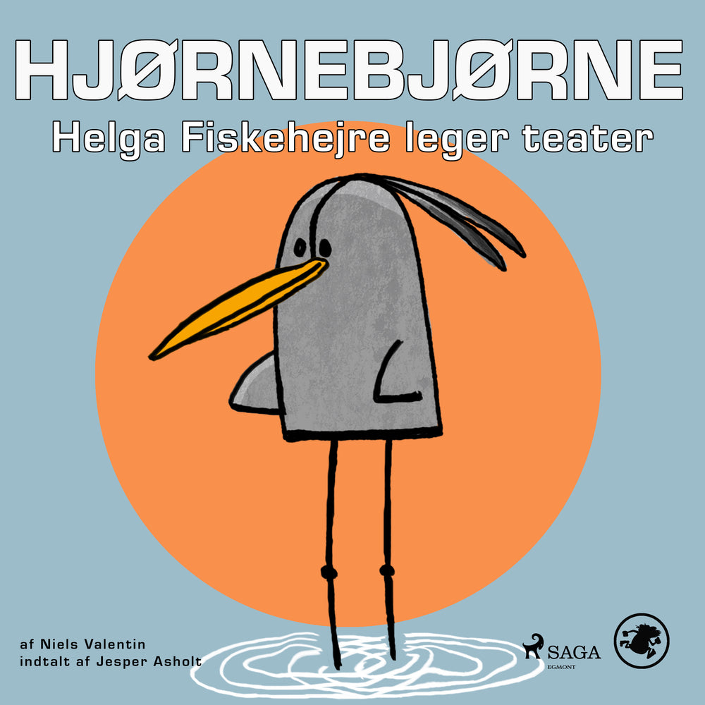 Hjørnebjørne 44 - Helga Fiskehejre leger teater