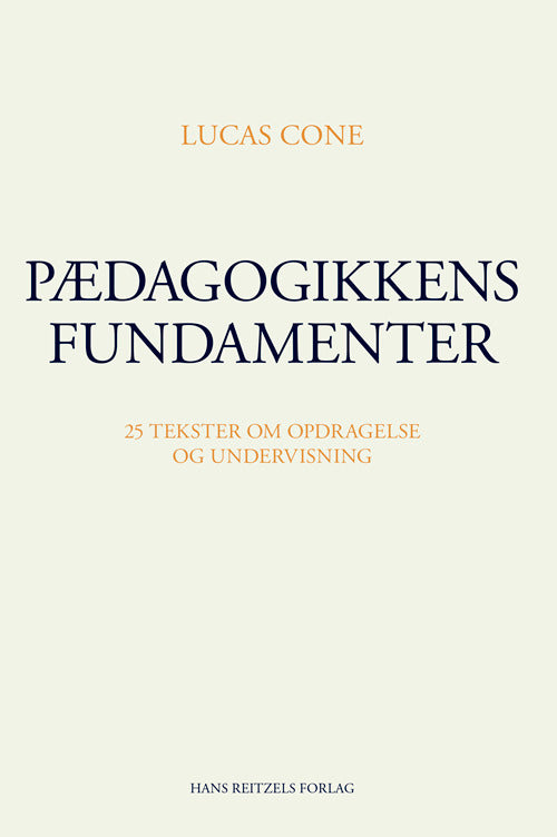 D1 Pædagogikkens fundamenter