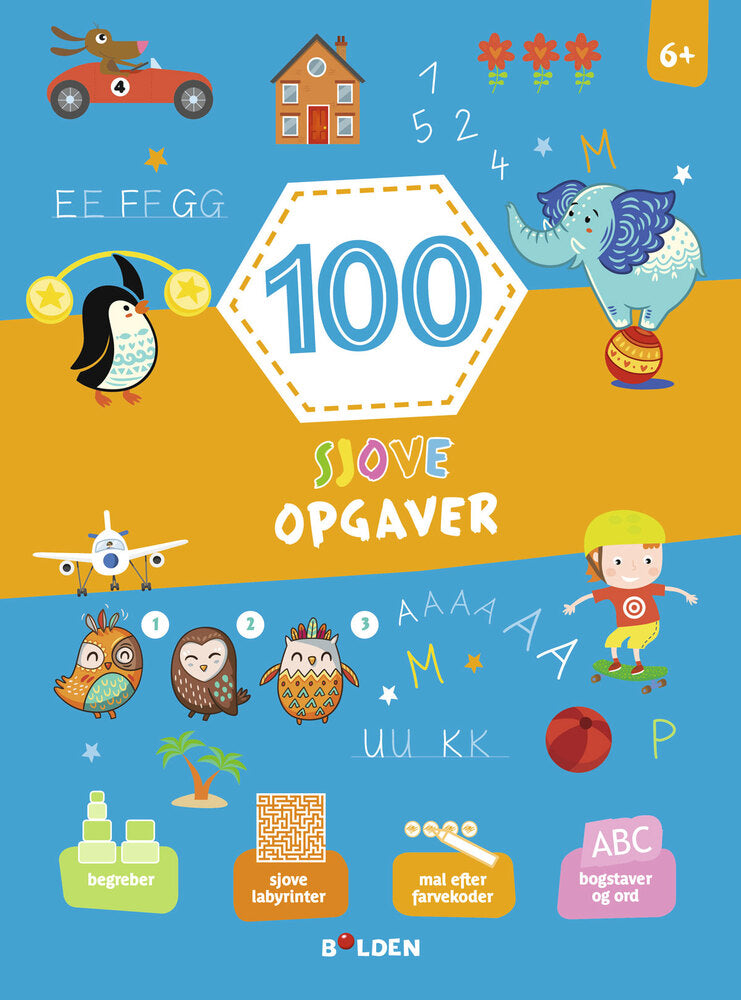 100 sjove opgaver - fra 6 år