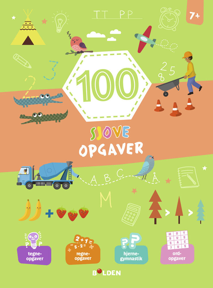 100 sjove opgaver - fra 7 år