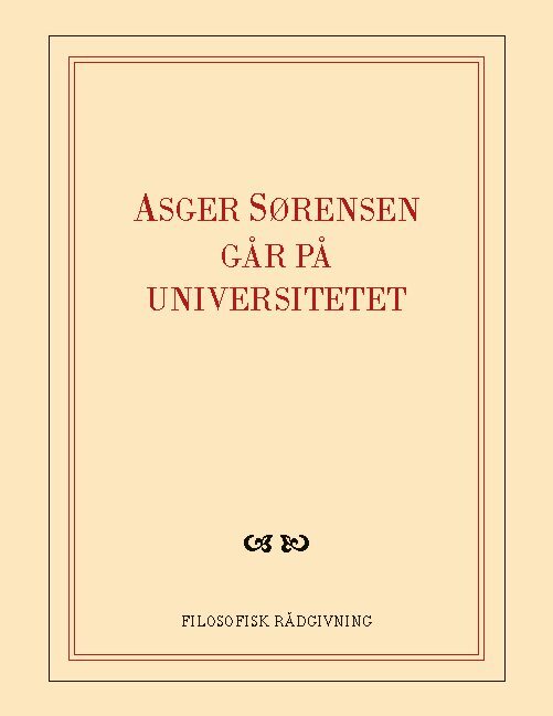 Asger Sørensen går på universitetet
