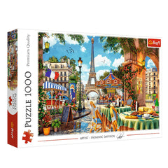 Puslespil Parisian morning 1000 brikker