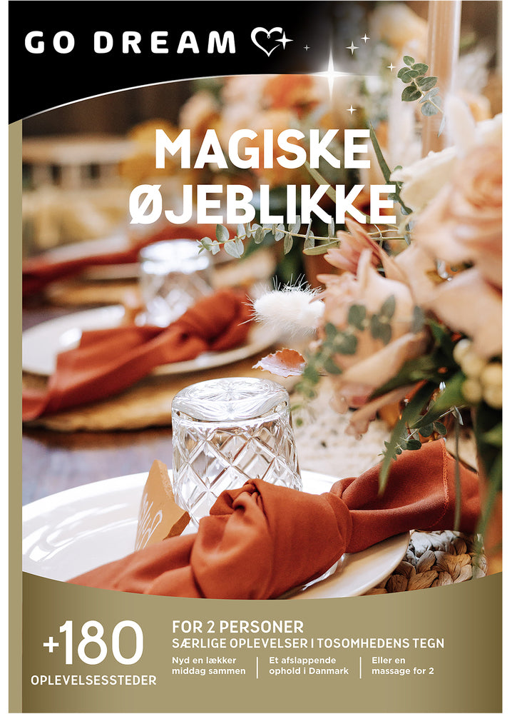 GO DREAM magiske øjeblikke for 2 personer