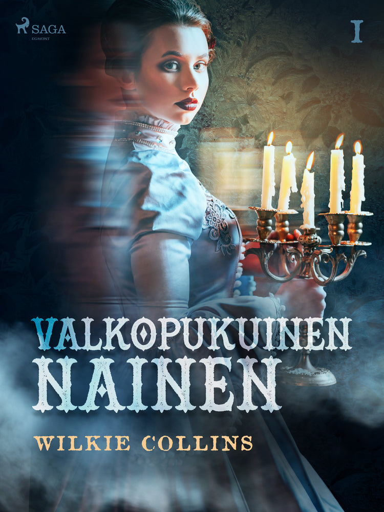 Valkopukuinen nainen 1