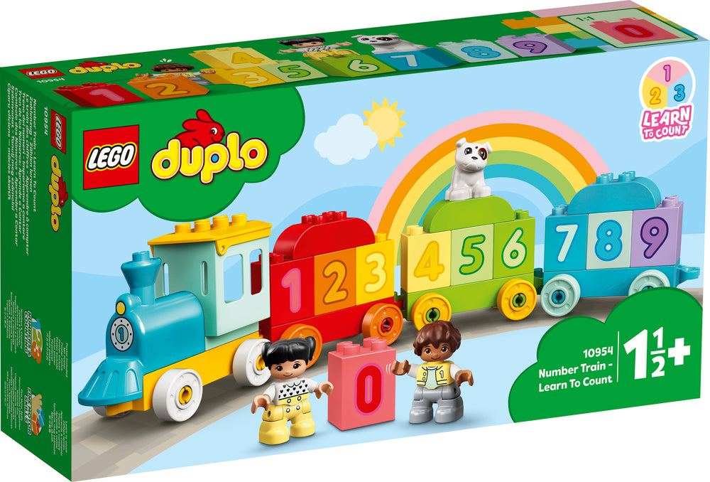 D3 10954 LEGO DUPLO My First Tog med tal – lær at tælle