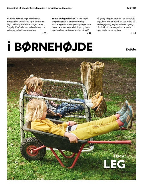 I børnehøjde