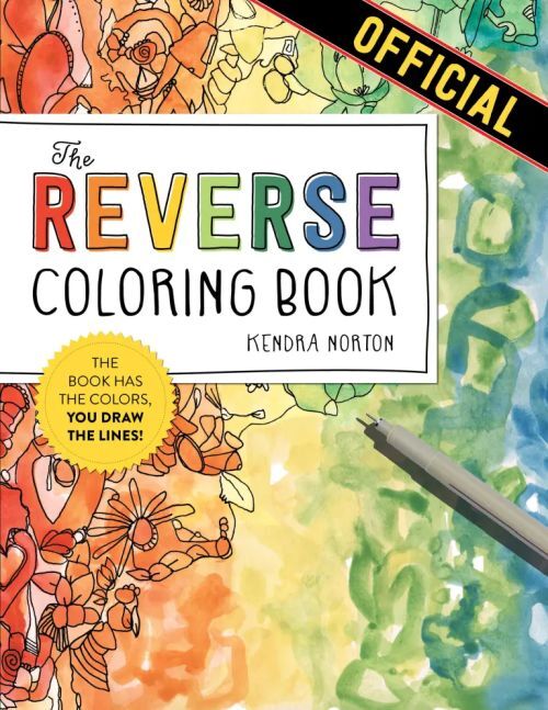 The Reverse Coloring BookTM