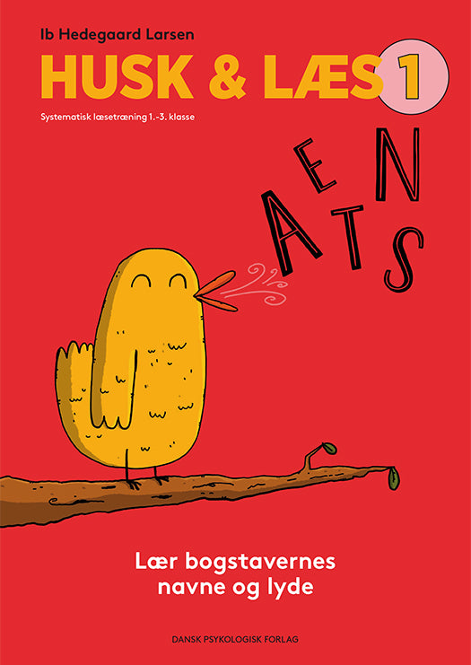 HUSK & LÆS 1 - Lær bogstavernes navne og lyde