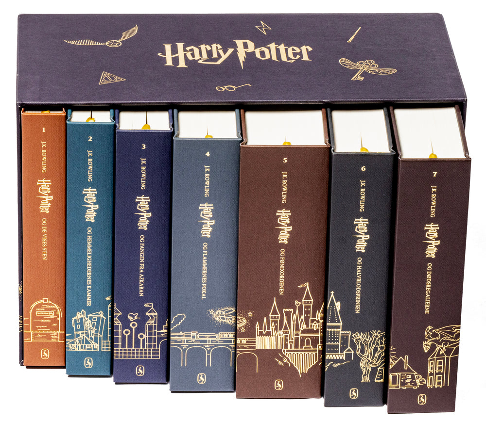 Harry Potter 1-7 - 25 års jubilæumsudgaver i bokssæt