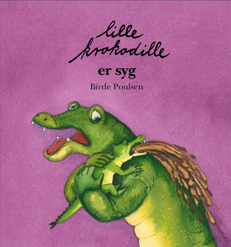 Lille krokodille er syg