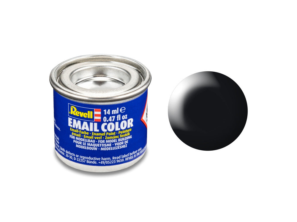 D1 Enamel 14 ml. black silk