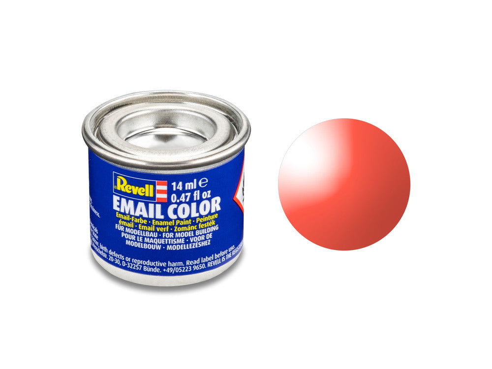 D1 Enamel 14 ml. red clear