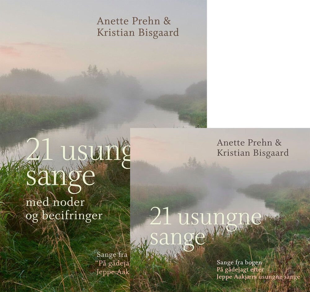 21 usungne sange (sangbog + cd )