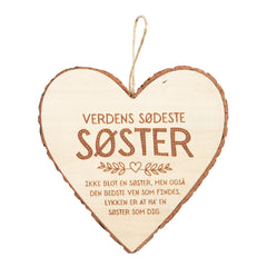 Træhjerte VERDENS SØDESTE SØSTER