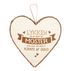 Træhjerte MOSTER