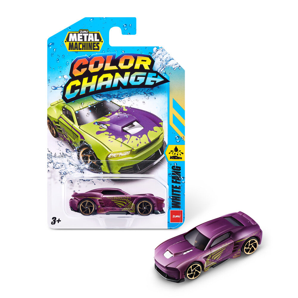 Metal Machines Color Change Mini Die-Cast Car ass