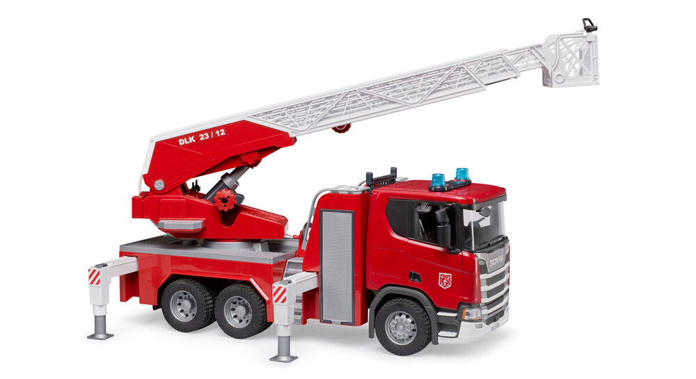 Brandbil Bruder Scania Super 560R med stige
