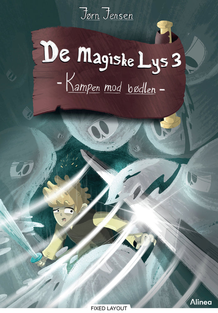 De magiske lys, bind 3. Kampen mod bødlen. Rød Læseklub