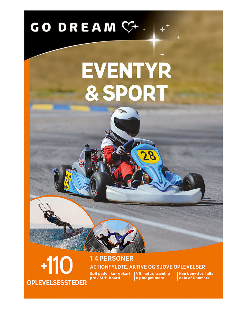 Go Dream Eventyr & Sport 1-4 personer