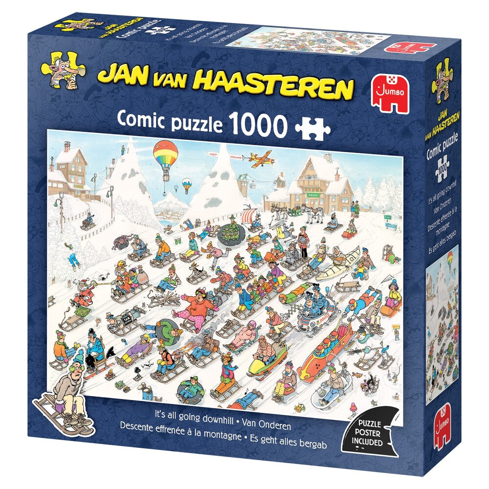 JvH It's all going downhill 1000 brikker