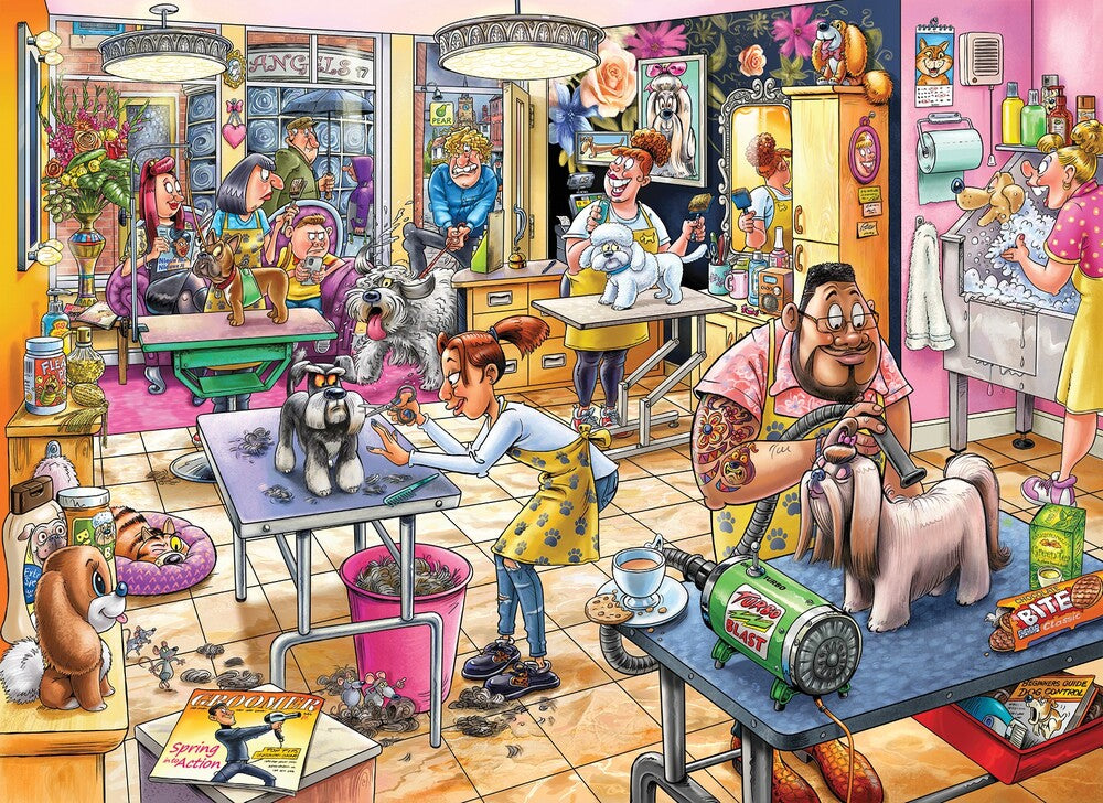 Wasgij Mystery 23 Pooch Parlour! 1000 brikker