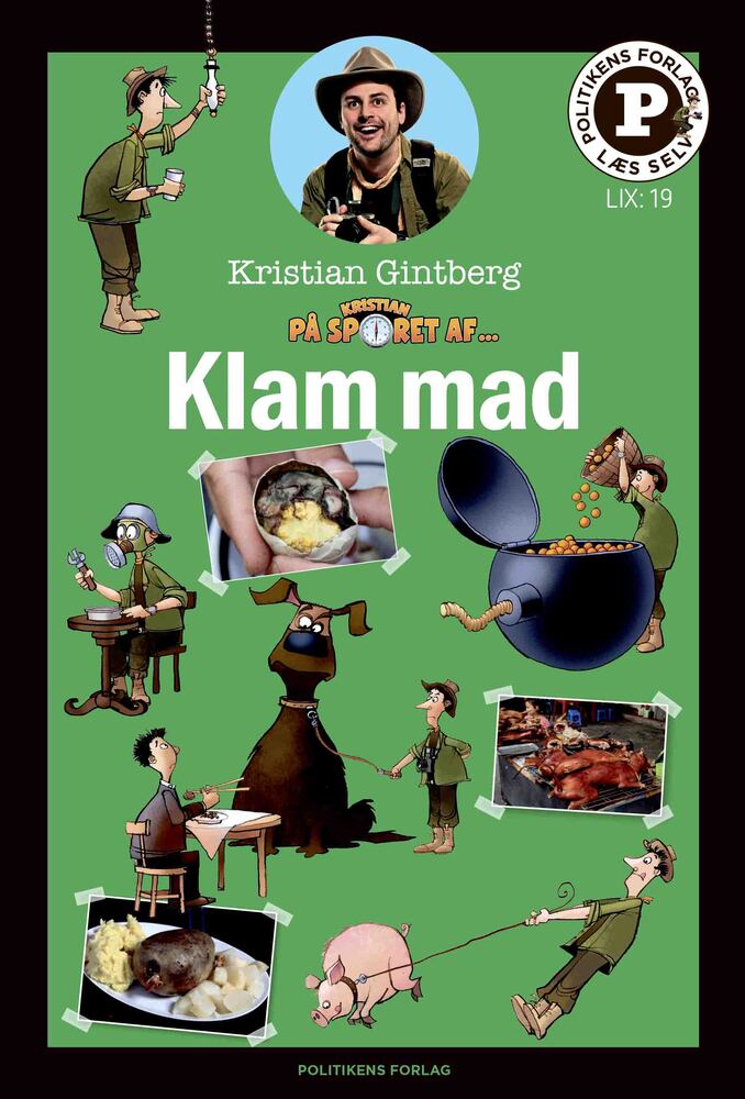 Kristian på sporet af klam mad - Læs selv-serie