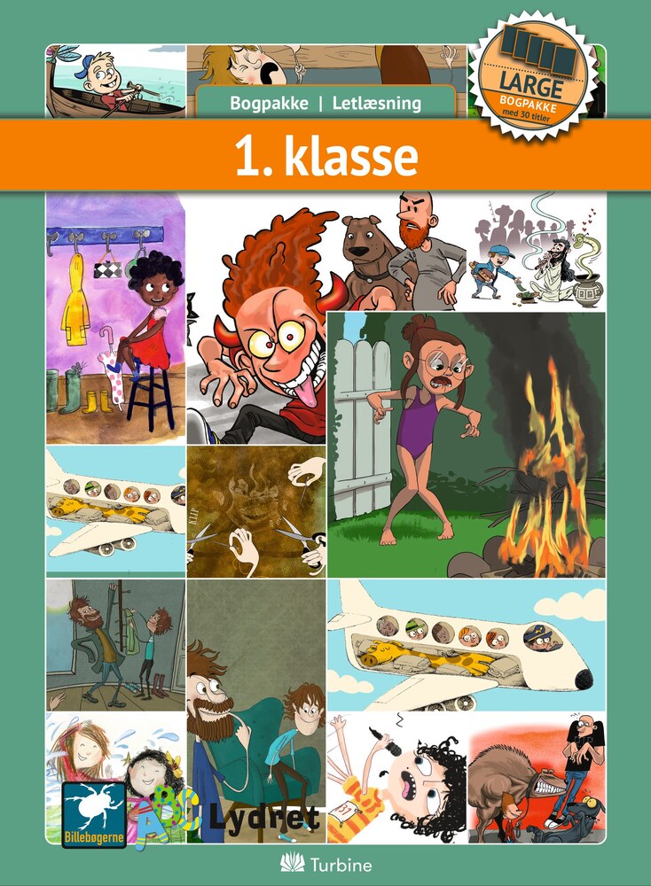 1. klasse-kassen - 30 bøger