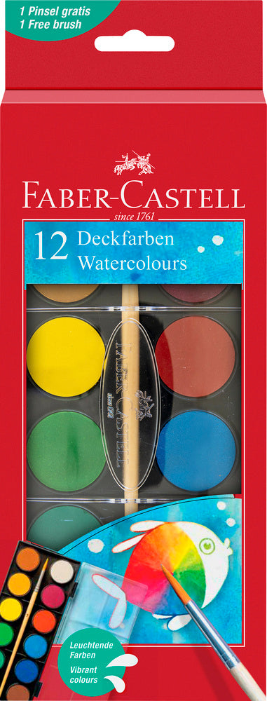 Farvelade Faber-Castell Akvarel