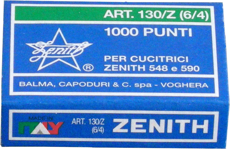 Hæfteklamme zenith 130 pk a 1000stk