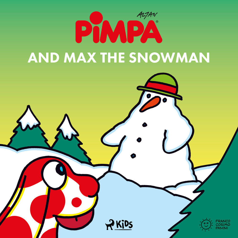 Pimpa and Max the snowman