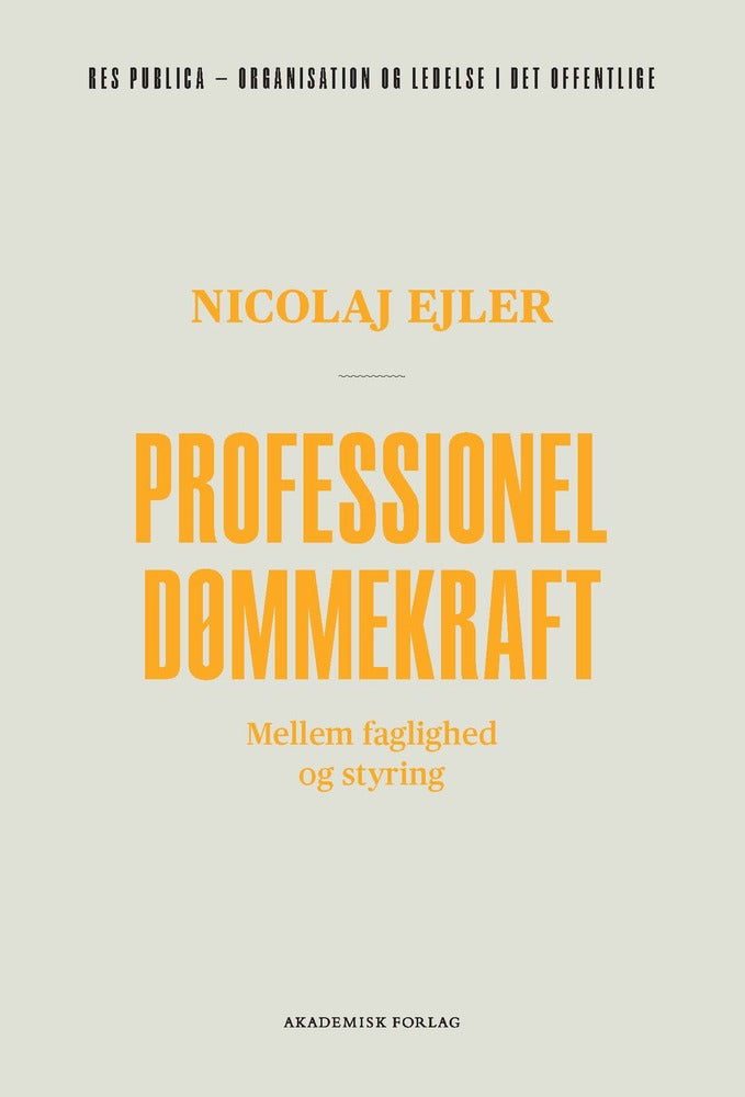 Professionel dømmekraft