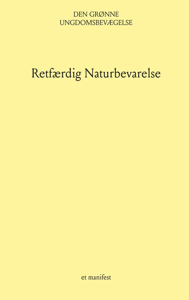 Retfærdig Naturbevarelse