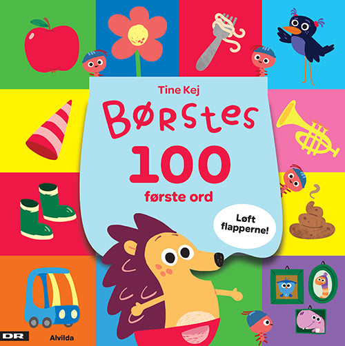 Minisjang – Børstes 100 første ord – bog til 1-årige