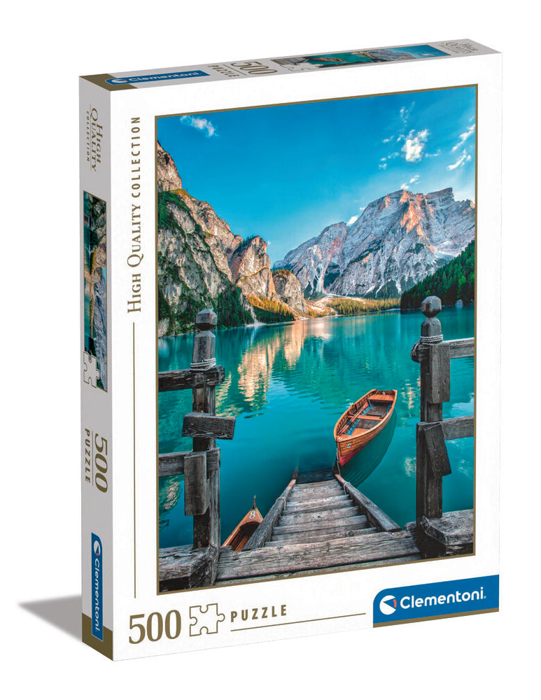 Puslespil Braies Lake 500 brikker