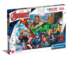 Puslespil Marvel Avengers 104 brikker